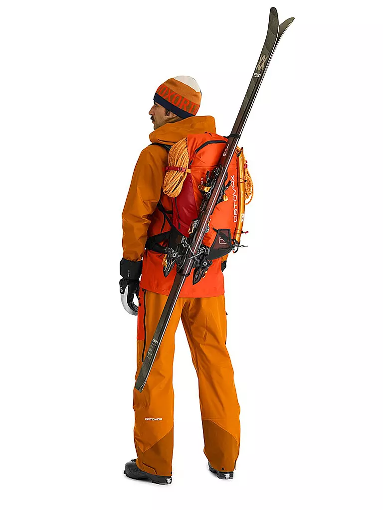 ORTOVOX | Mütze Patchwork | Bleu foncé