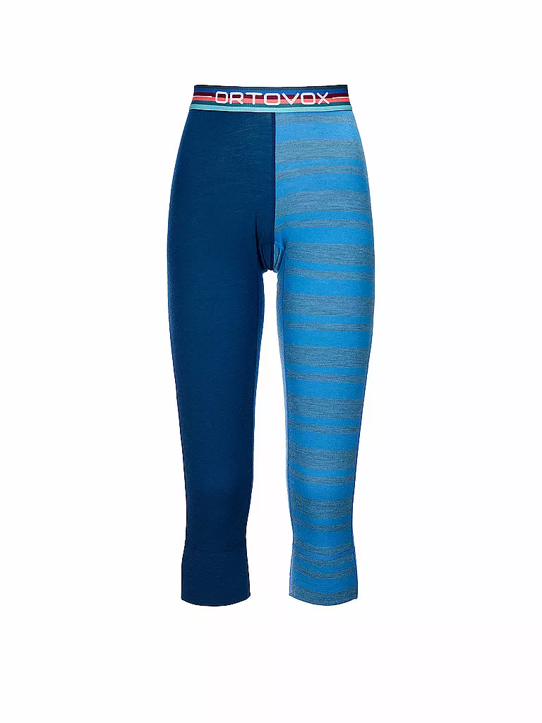 ORTOVOX | Pantalon 3/4 Femme Rock'n'Wool 185 | Bleu