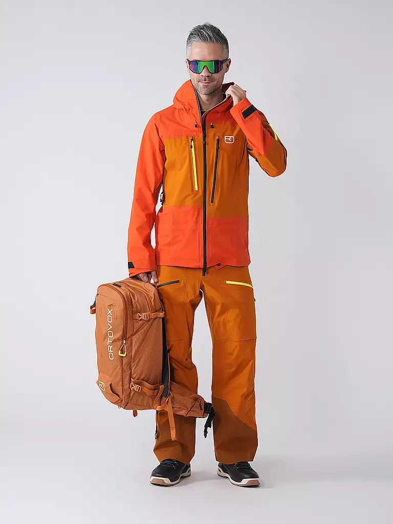 ORTOVOX | Pantalon de randonnée Deep Shell 3L pour hommes | Camel