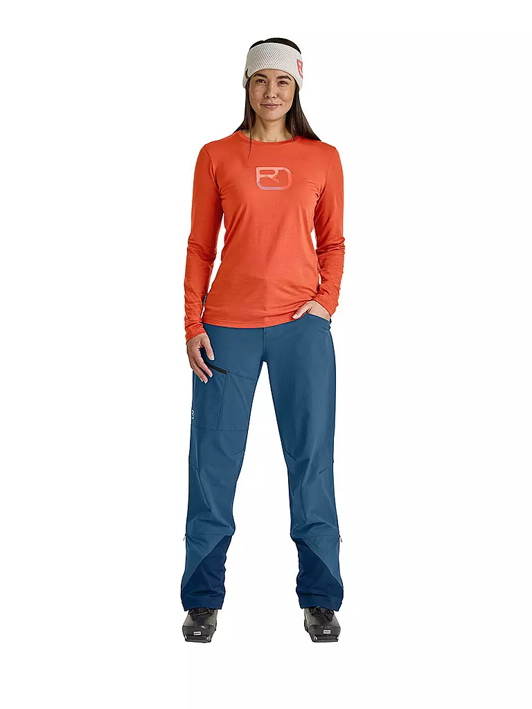ORTOVOX | Pantalon de randonnée pour femmes Mondeval | Bleu clair