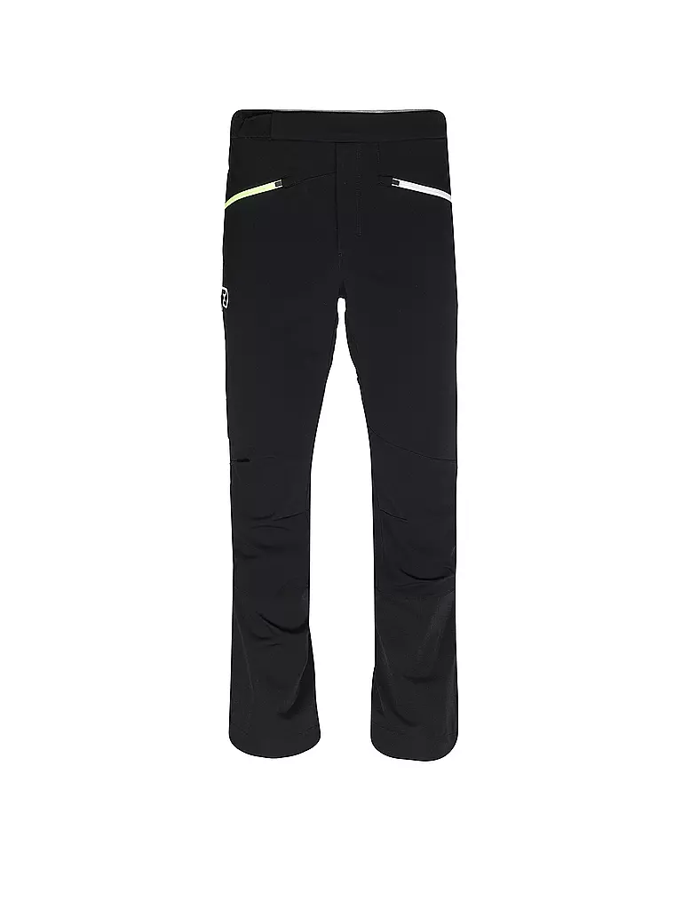 ORTOVOX | Pantalon de randonnée softshell Col Becchei pour hommes | Noir
