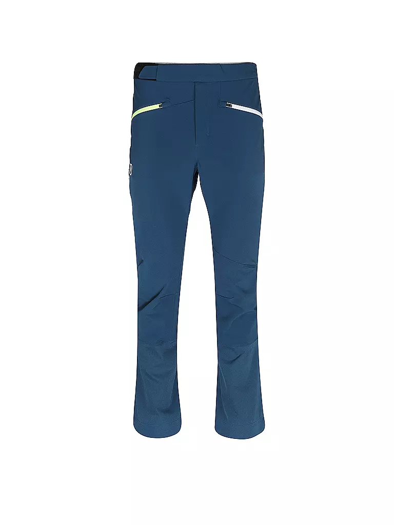 ORTOVOX | Pantalon de randonnée softshell Col Becchei pour hommes | Pétrole