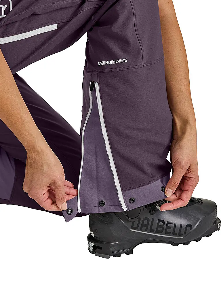 ORTOVOX | Pantalon de randonnée softshell Pizol pour femmes | 