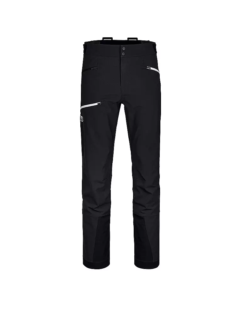ORTOVOX | Pantalon de randonnée softshell Pizol pour hommes | Noir