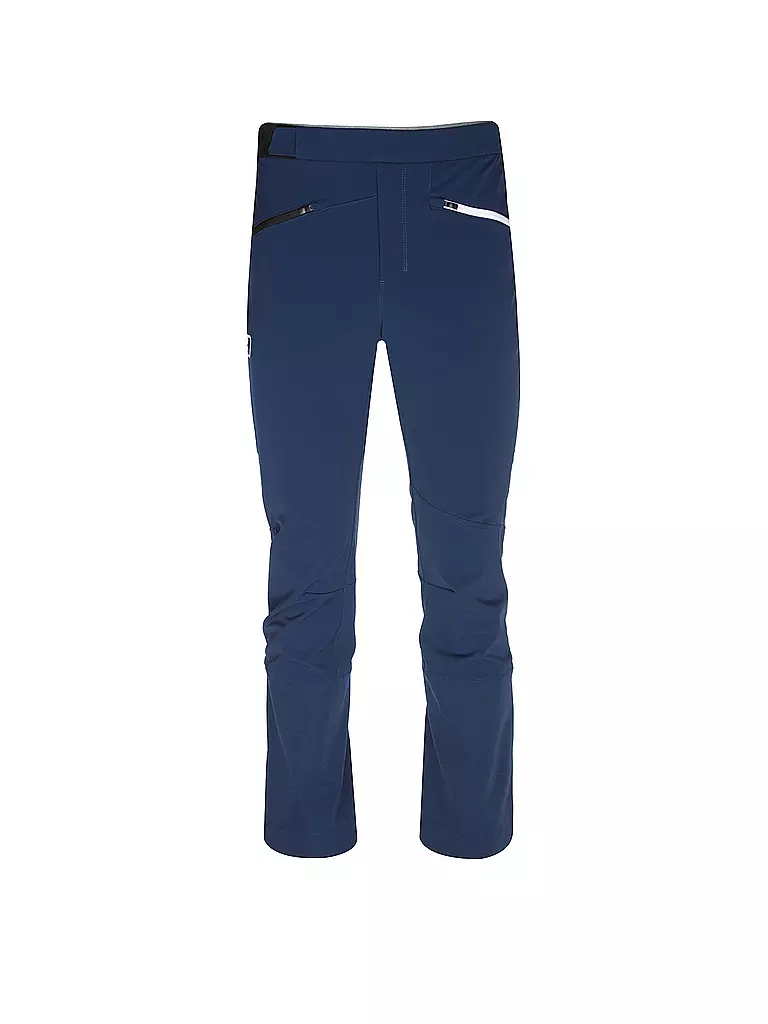 ORTOVOX | Pantalon de randonnée softshell pour homme Col Becchei | Bleu foncé