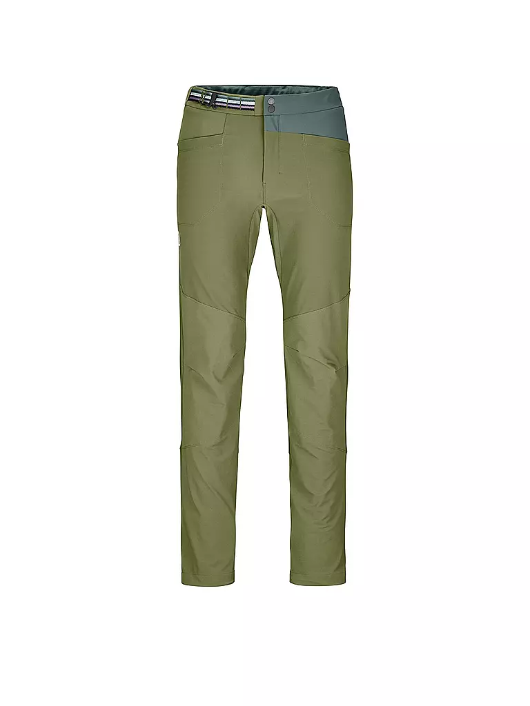ORTOVOX | Pantalon de randonnée softshell pour homme Pala | Olive