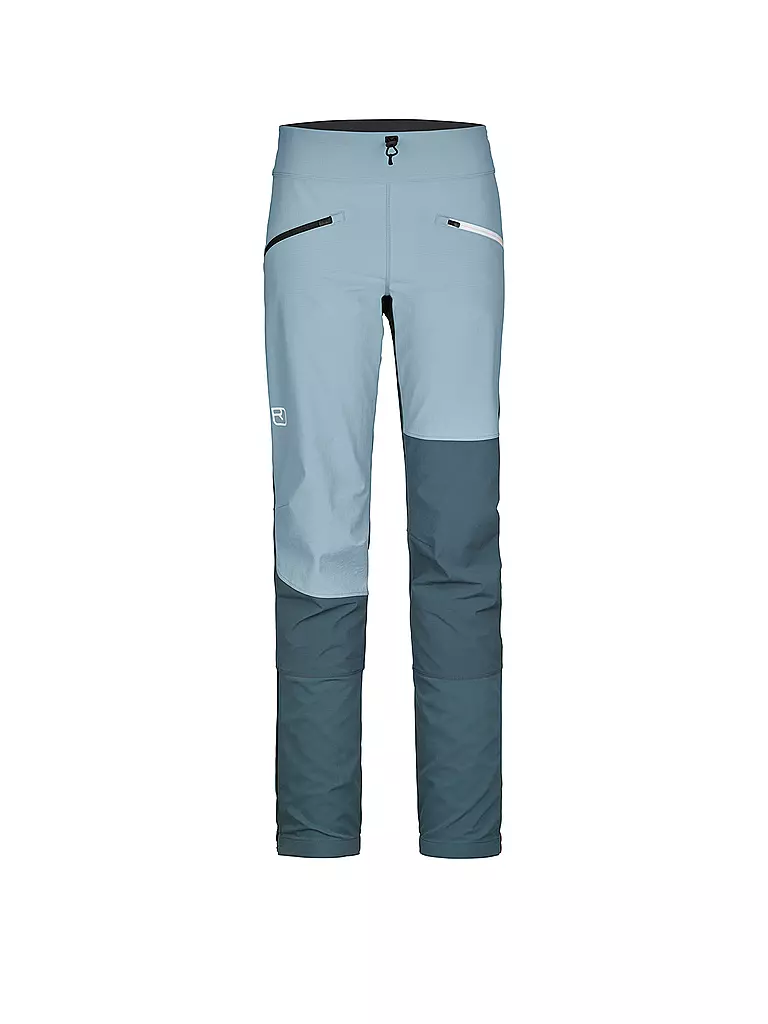 ORTOVOX | Pantalon de randonnée softshell Punta Berrino pour femmes | Bleu clair