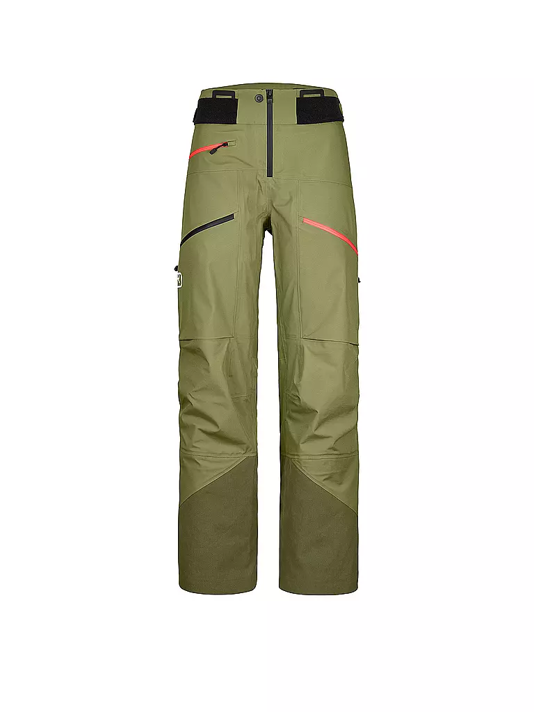 ORTOVOX | Pantalon de ski de randonnée Deep Shell 3L pour femmes | Olive