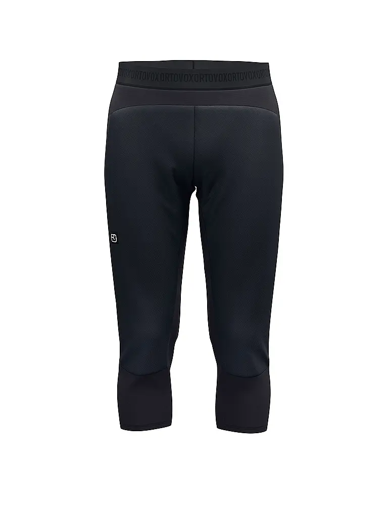 ORTOVOX | Pantalon de sous-vêtement hybride pour homme RAVINE METAWOOL 60 3/4 | Noir