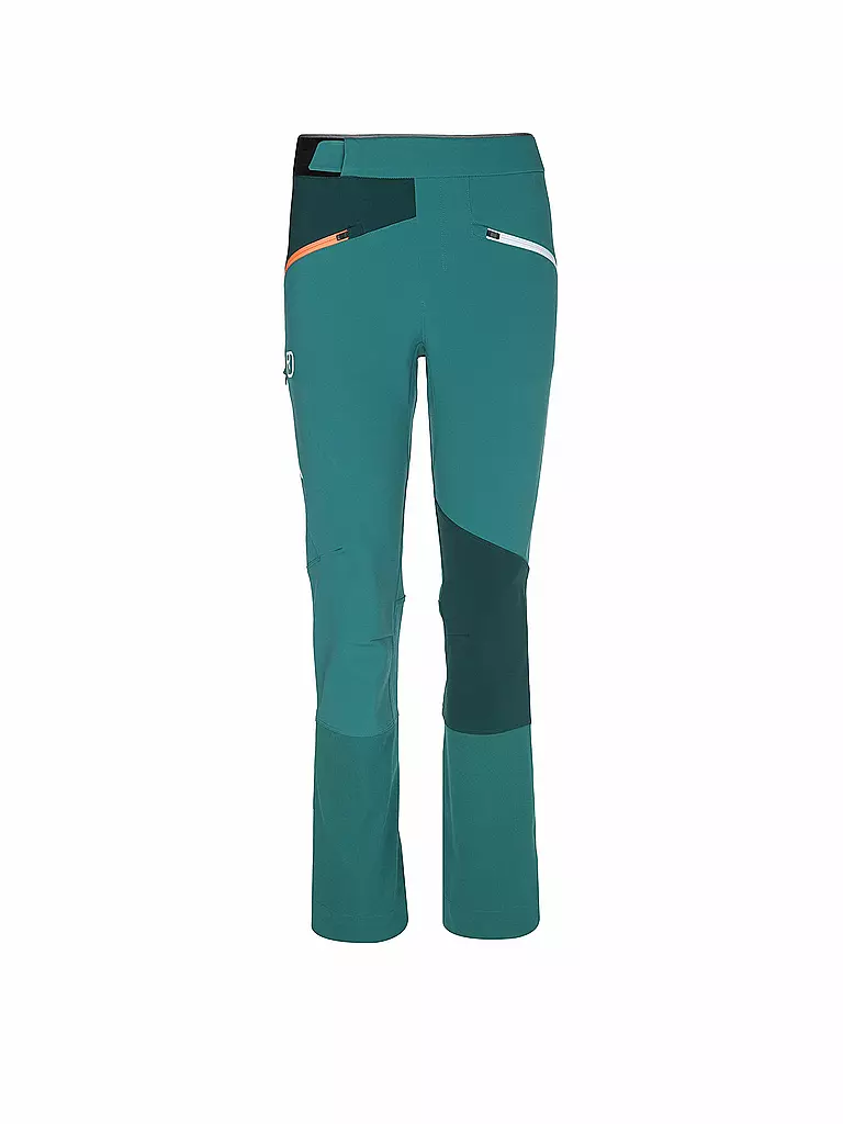 ORTOVOX | Pantalon softshell de randonnée pour femmes Col Becchei | Pétrole