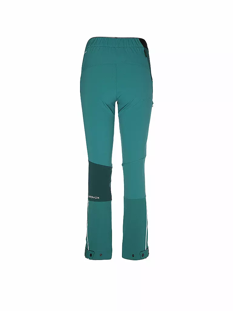 ORTOVOX | Pantalon softshell de randonnée pour femmes Col Becchei | Pétrole
