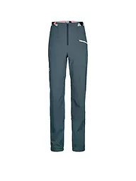 ORTOVOX | Pantalon de randonnée softshell femme Punta Berrino Stretch | Pétrole
