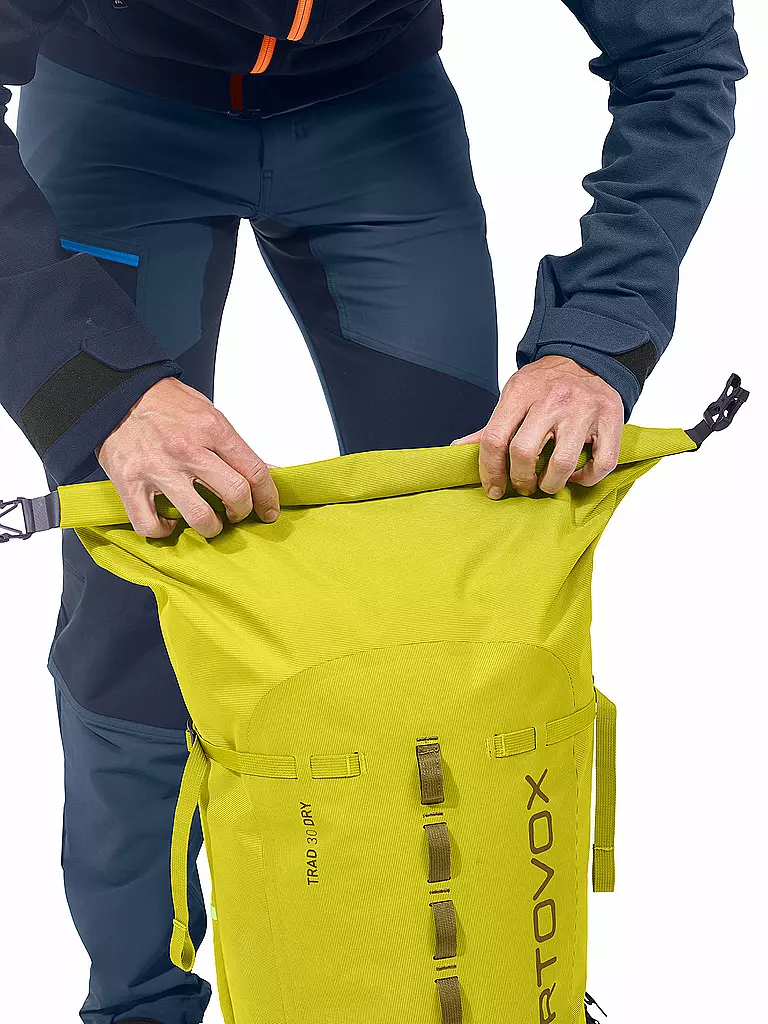 ORTOVOX | Sac à dos d'alpinisme Trad 30 Dry | Jaune