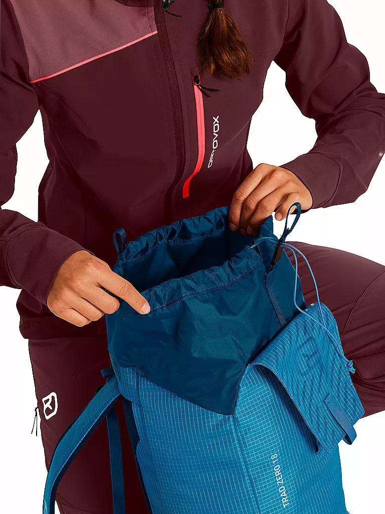 ORTOVOX | Sac à dos d'escalade Trad Zero 18 | Bleu