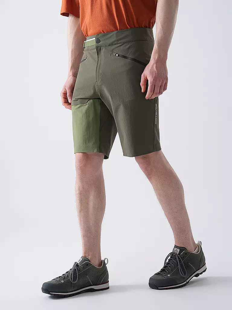 ORTOVOX | Short Softshell Brenta Homme | Olive