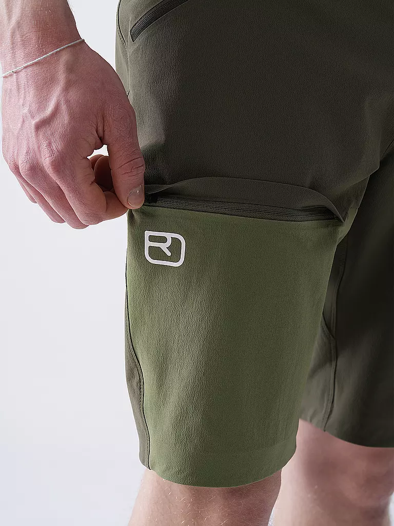 ORTOVOX | Short Softshell Brenta Homme | Olive