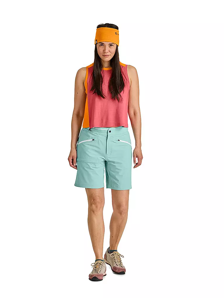 ORTOVOX | Short Softshell Femme Brenta | Menthe