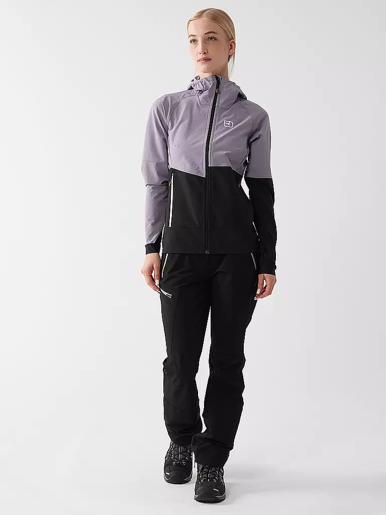 ORTOVOX | Softshelljacke Punta Berrino Hoodie pour femmes | Lilas