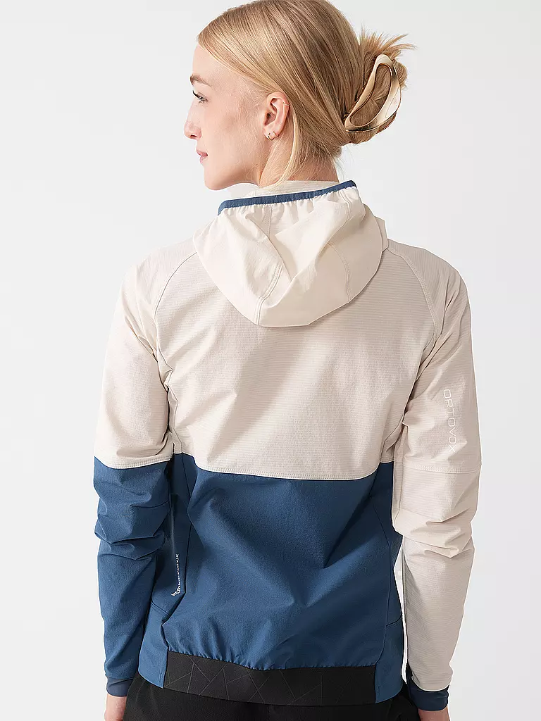 ORTOVOX | Softshelljacke Punta Berrino Hoodie pour femmes | Blanc