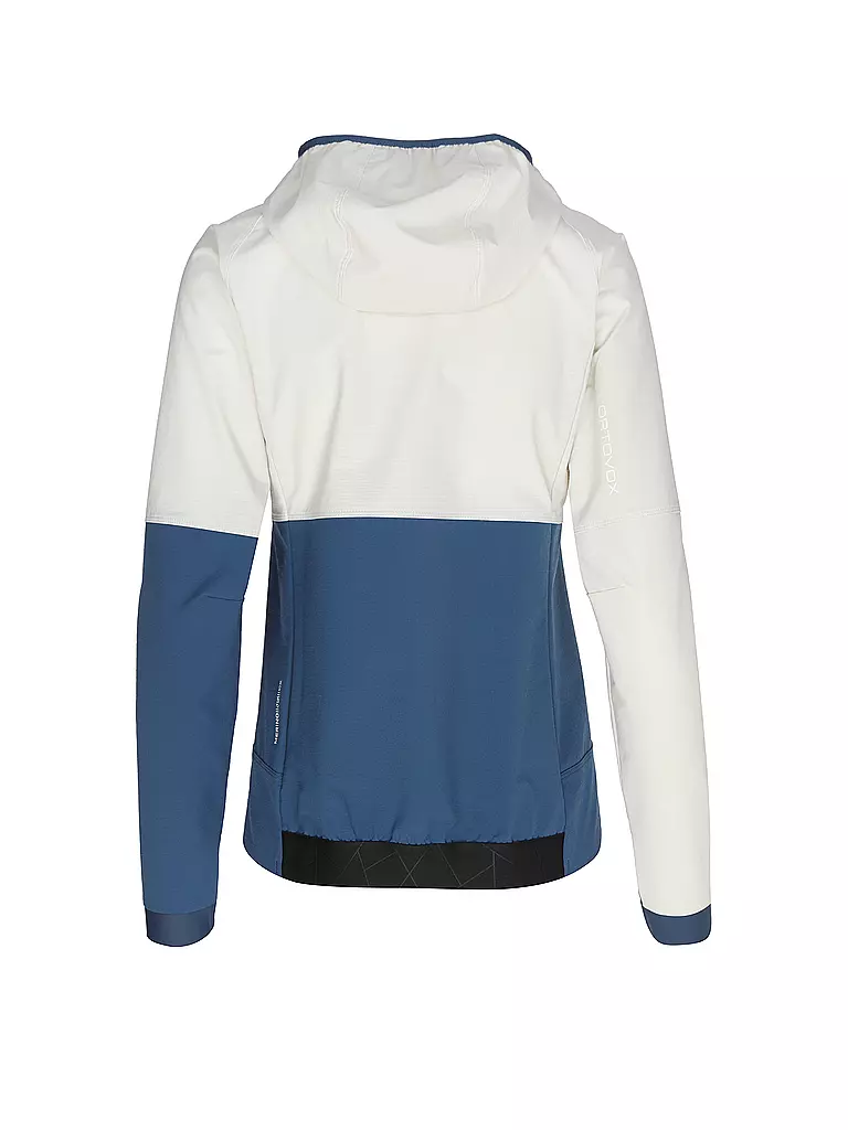 ORTOVOX | Softshelljacke Punta Berrino Hoodie pour femmes | Blanc