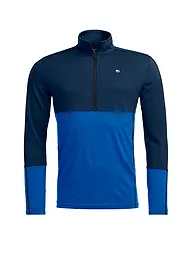 ORTOVOX | Sous-pull zippé homme 185 ROCK'N'WOOL | Bleu