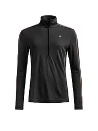 ORTOVOX | Sous-pull zippé pour femme 185 ROCK'N'WOOL | Noir