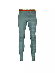 ORTOVOX | Caleçon long homme Rock'n'Wool 185 | Vert foncé
