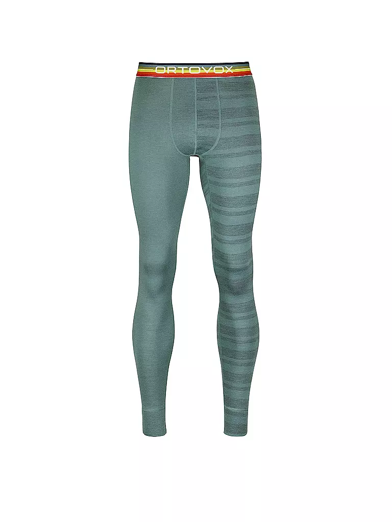 ORTOVOX | Sous-vêtement de corps homme Rock'n'Wool 185 | Vert foncé
