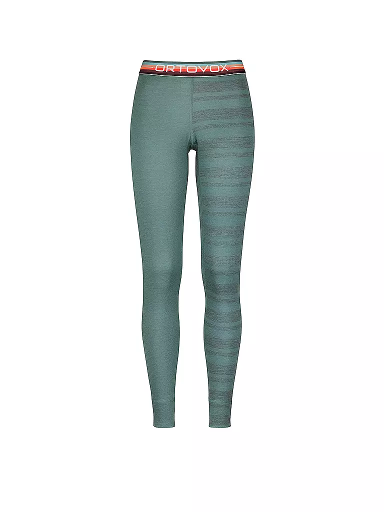 ORTOVOX | Sous-vêtement thermique pour femme Rock'n'Wool 185 | Vert foncé