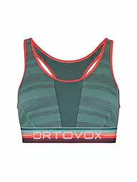 ORTOVOX | Sport Top Femme 185 Rock'n'Wool | Vert foncé