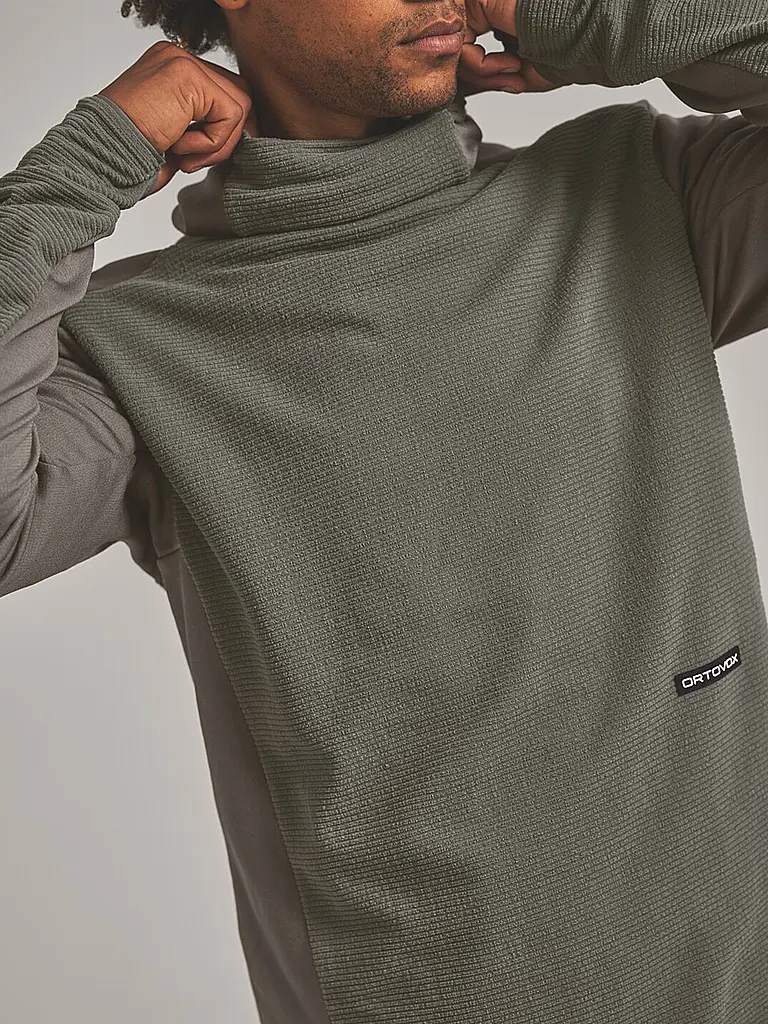 ORTOVOX | Sweat à capuche fonctionnel en polaire côtelée pour homme |