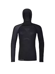 ORTOVOX | T-shirt à capuche 120 Comp Light pour femmes | Noir