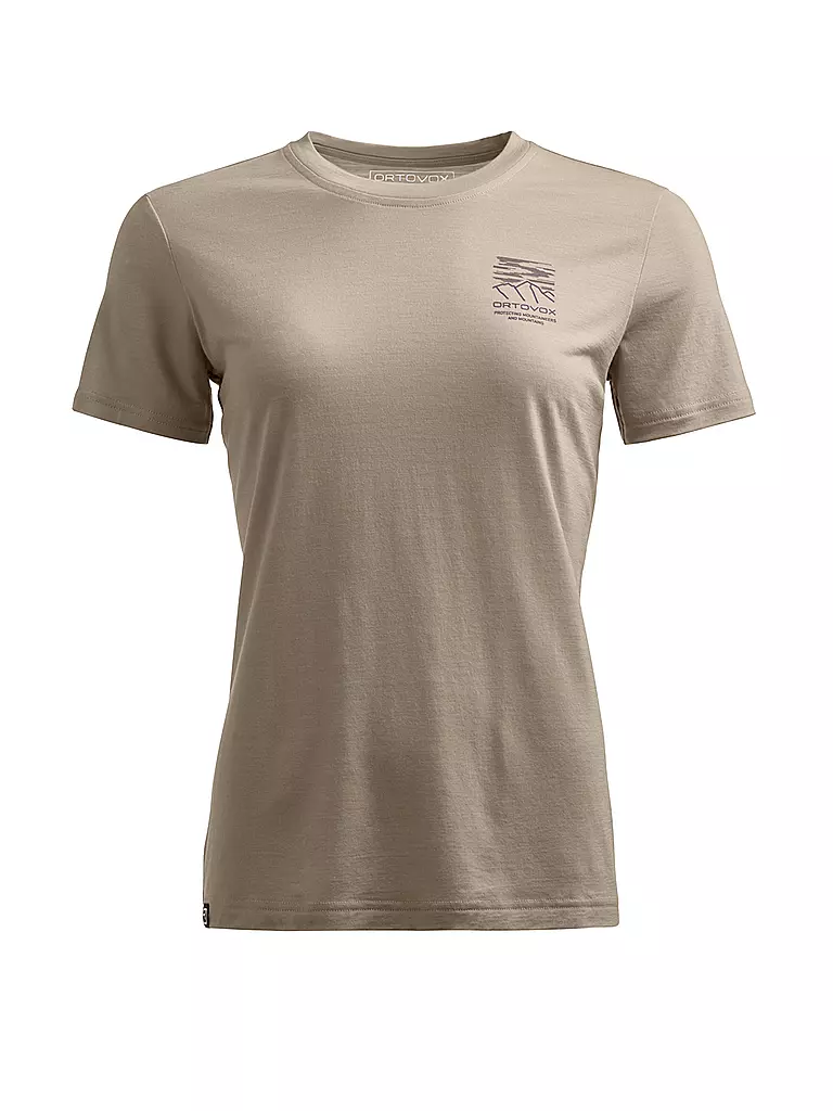 ORTOVOX | T-shirt de randonnée femme 150 COOL MTN Mission | Camel