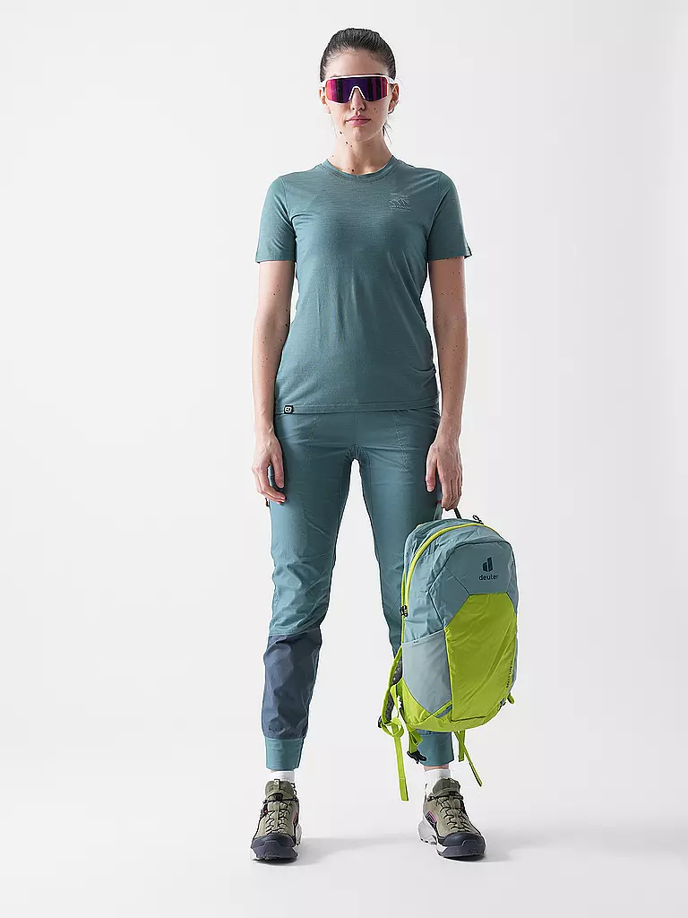 ORTOVOX | T-shirt de randonnée femme 150 COOL MTN Mission | Pétrole