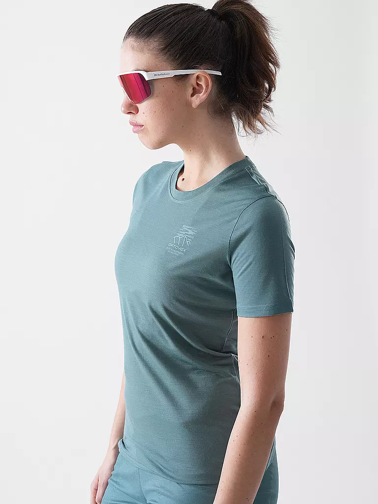 ORTOVOX | T-shirt de randonnée femme 150 COOL MTN Mission |