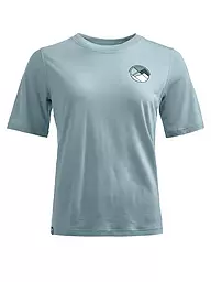 ORTOVOX | T-shirt de randonnée femme Round Landscape 140 Cool | Bleu clair
