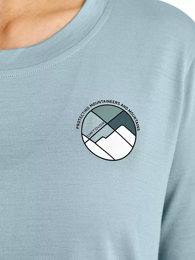 ORTOVOX | T-shirt de randonnée femme Round Landscape 140 Cool |