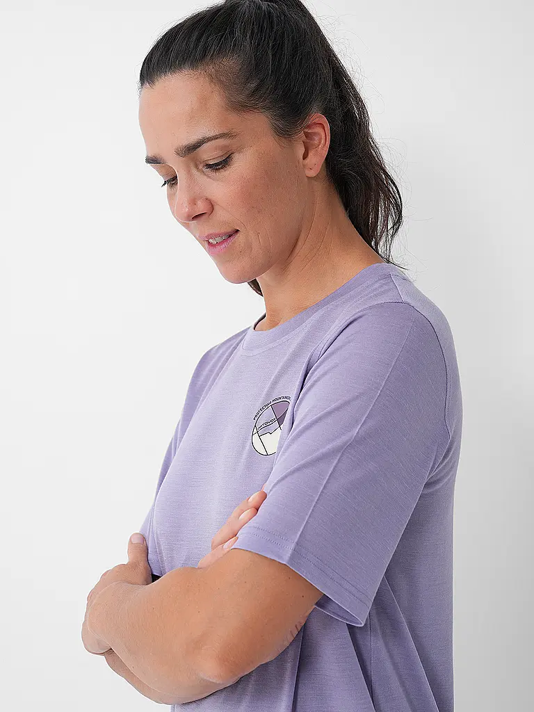 ORTOVOX | T-shirt de randonnée femme Round Landscape 140 Cool |
