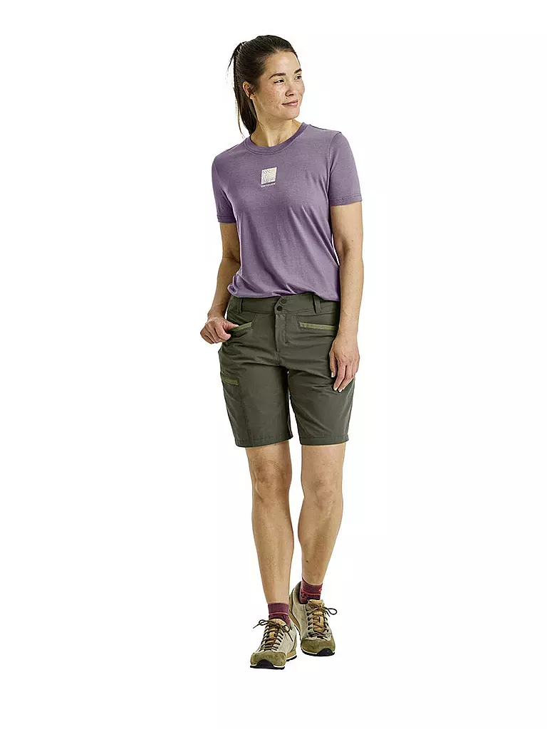 ORTOVOX | T-shirt de randonnée pour femmes Abstract 120 Cool Tec | Lilas