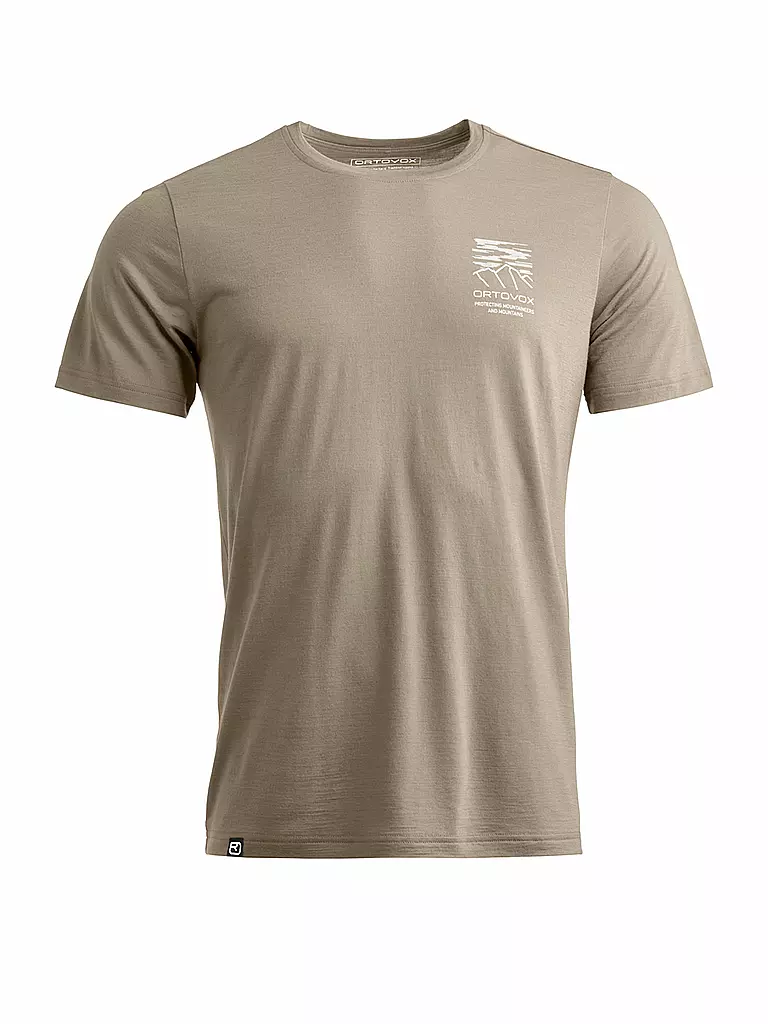 ORTOVOX | T-shirt de randonnée pour homme Mountain 150COOL | Camel