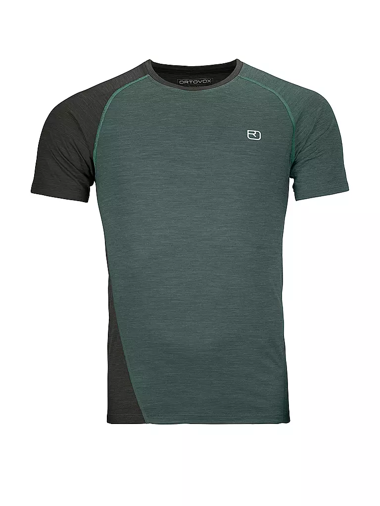 ORTOVOX | T-shirt de sport homme 120 Cool Tec Fast Upward | Vert foncé