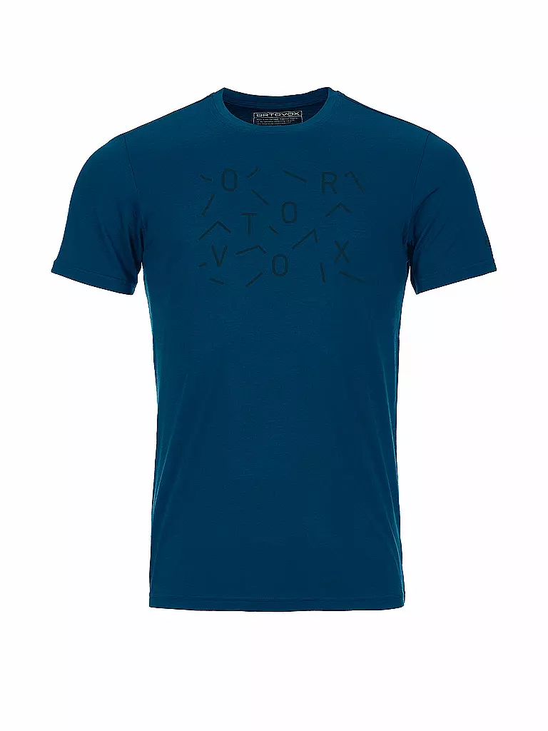 ORTOVOX | T-shirt de sport homme 150 Cool Logo | Pétrole