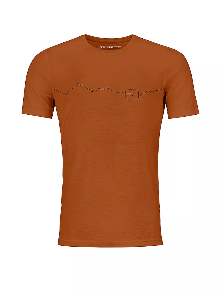 ORTOVOX | T-shirt de sport homme 150 Cool Mountain | Marron