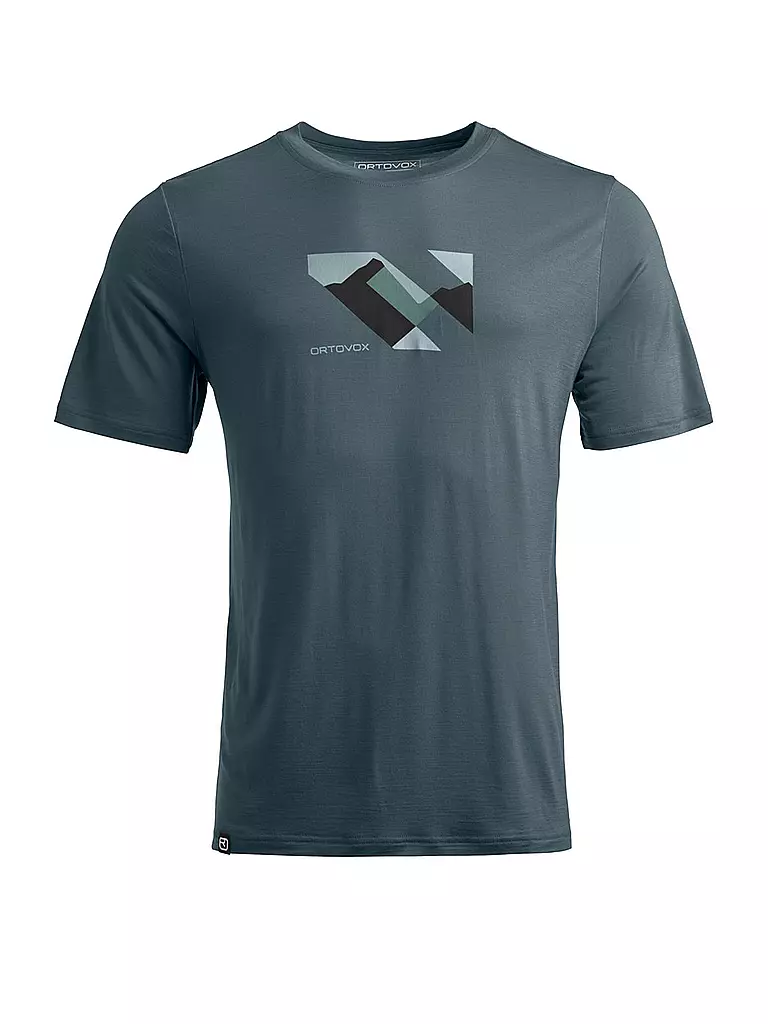 ORTOVOX | T-shirt de sport homme Landscape TS 150COOL | Pétrole