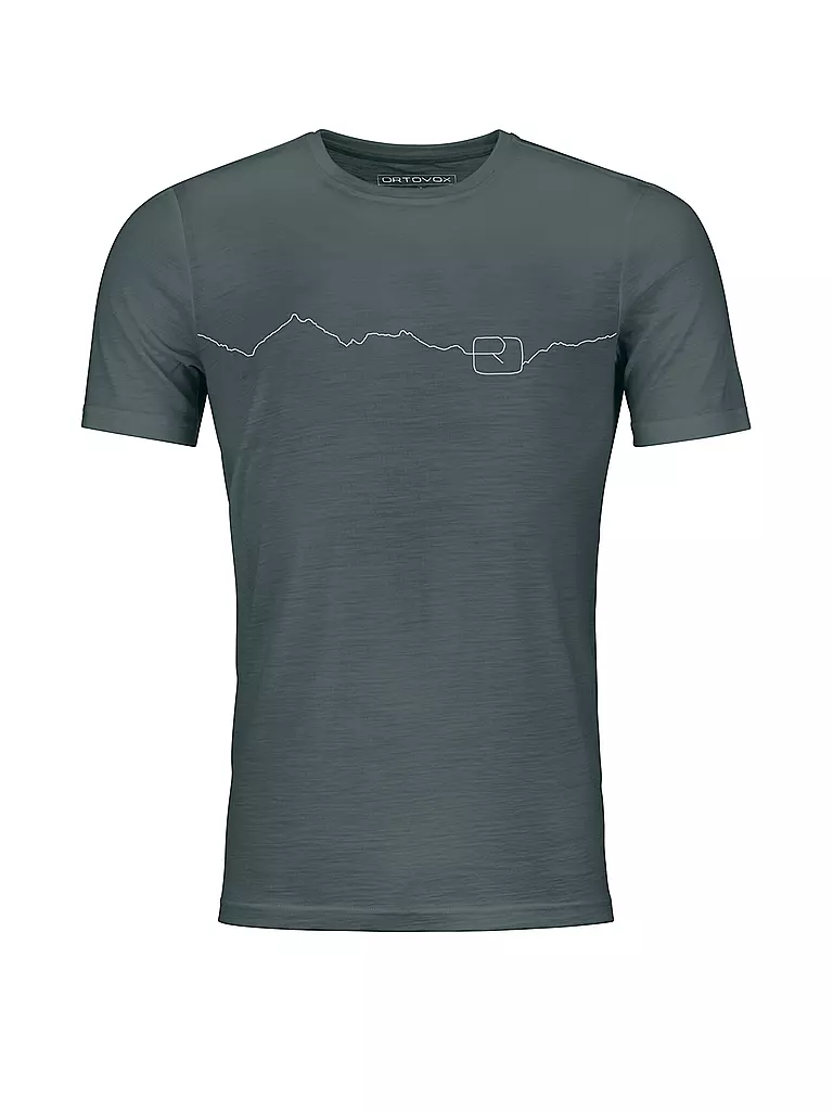 ORTOVOX | T-shirt de sport homme Mountain 150 COOL Tencel | Pétrole