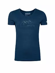 ORTOVOX | T-shirt de sport pour femme 150 COOL Vintage | Bleu foncé