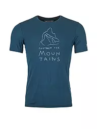ORTOVOX | T-shirt de sport pour homme 150 Cool Mountain Protector | Pétrole
