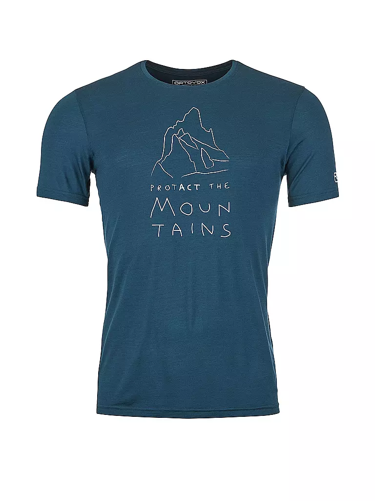 ORTOVOX | T-shirt de sport pour homme 150 Cool Mountain Protector | Pétrole