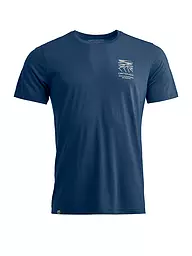 ORTOVOX | T-shirt de sport pour homme Mountain 150COOL | Bleu foncé