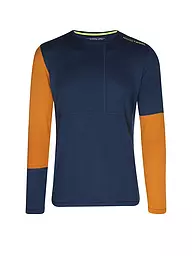 ORTOVOX | T-shirt de sport pour homme Rock'n'Wool 185 | Bleu foncé